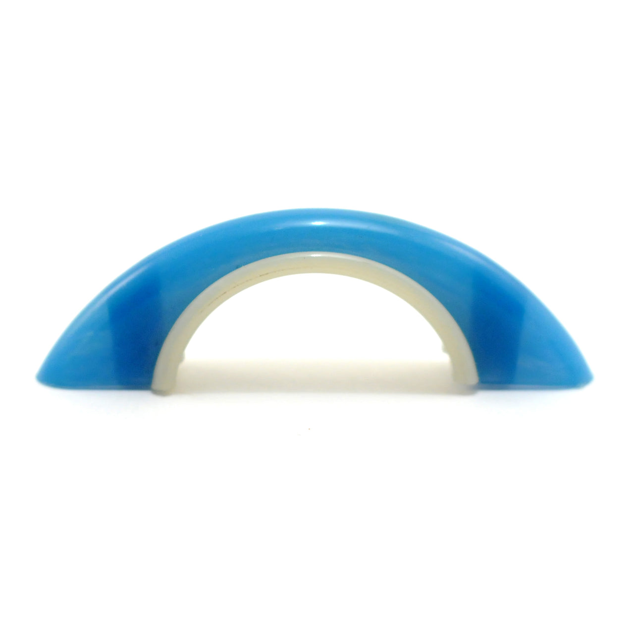 Vintage 1940's Azure Blue Cabinet Handle