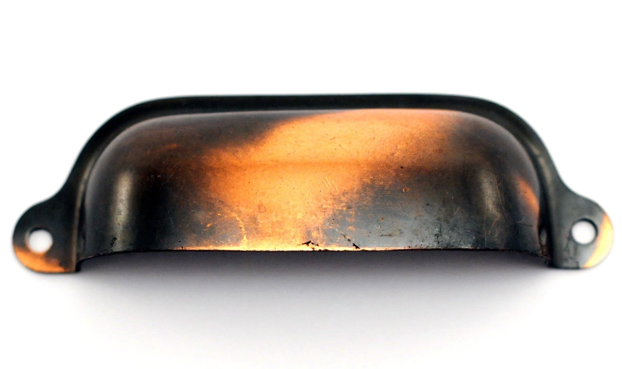 1920s Copper Flash Bin Pull