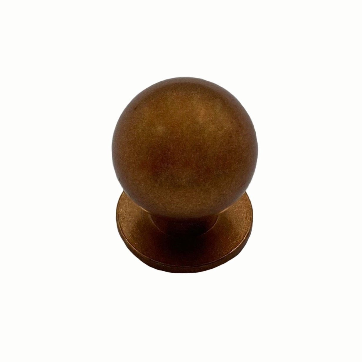 Italian Globe Shaped Cabinet Knob with Rosette
