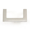 Contemporary Half Square Cabinet Handle