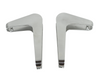 set of four large aluminum door handles