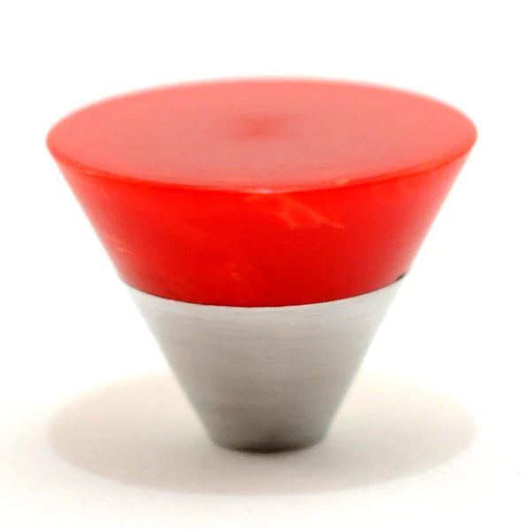 Bakelite and Aluminum Cabinet Knob