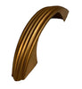 Curved Anondized Aluminum Ribbed Handle