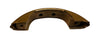 Curved Anondized Aluminum Ribbed Handle