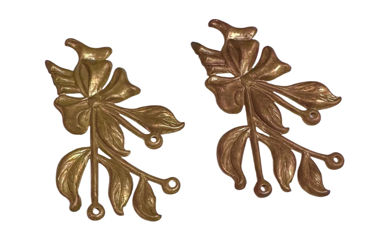 Stamped Metal Decorative Furniture Applique