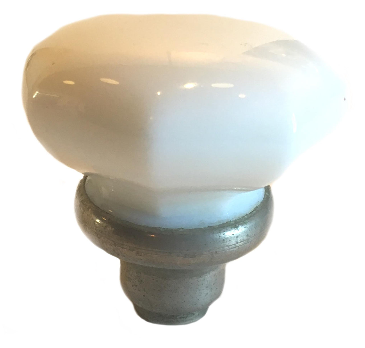 milk glass doorknob