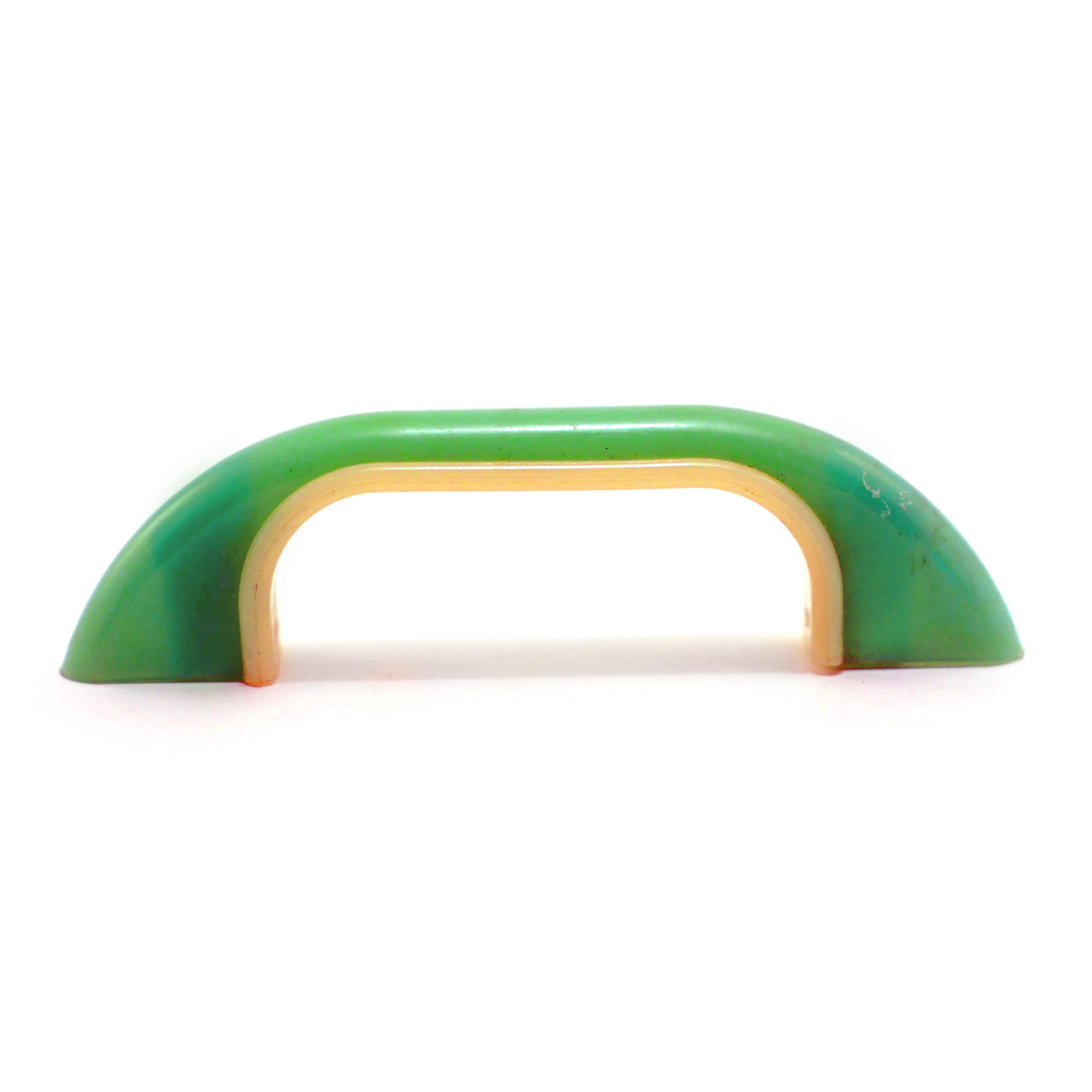 1940s Green Plastic Cabinet Handle