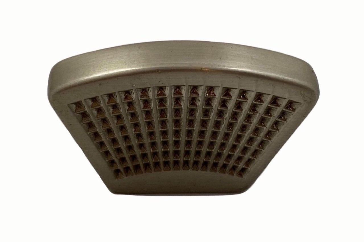 Satin Nickel Fan Shaped Cabinet Knob