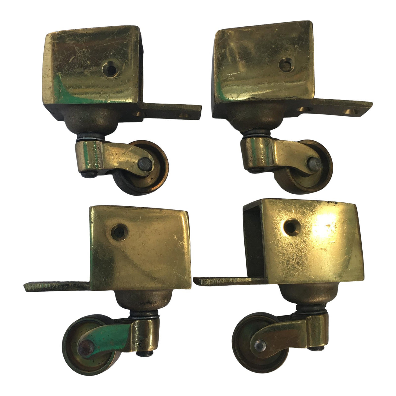 set of four furniture casters