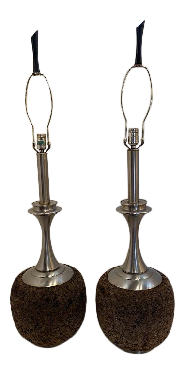 pair of table lamps