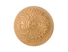 Vintage Eastlake Ceylon Doorknob Pressed Brass Doorknob Circa 1895