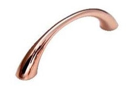 Modern Italian Curved Copper Cabinet Pull