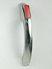 Vintage Chrome with Red Push Button Cabinet Latch 1950's
