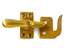 Original 1930'3 Brass Plated Bronze Casement Fastener