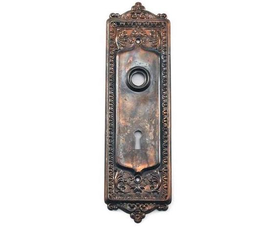Victorian Pattern Mantua doorplate