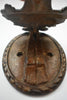 Cast Iron Oval Floral Door Knocker Circa 1920