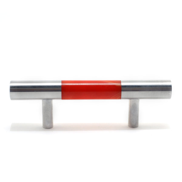 Red Bakelite Cabinet Handle