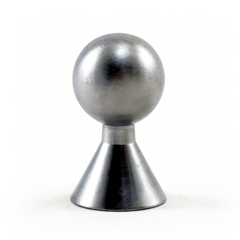 Geometric Orb on Triangle Cabinet knob
