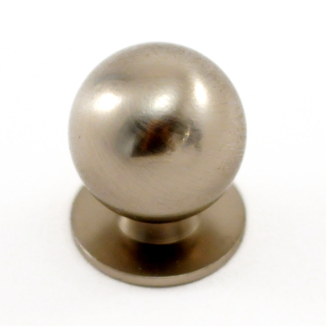 Italian Sphereical Cabinet Knob on Round Rosette