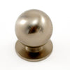 Italian Sphereical Cabinet Knob on Round Rosette